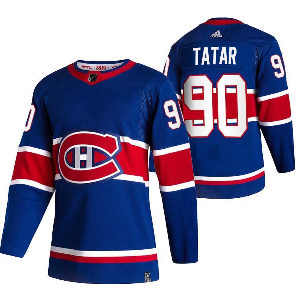 Montreal Canadiens 90 Tomas Tatar Blue Adidas 2020-21 Reverse Retro Alternate Jersey Dzhi,We sell and wholesale Montreal Canadiens 90 Tomas Tatar Blue Adidas 2020-21 Reverse Retro Alternate Jersey Dzhi on line form chian!